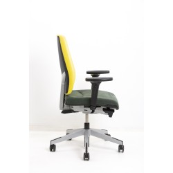 Giroflex 68  NPR 1813 Office Chair Yellow Green