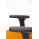 gebruikte Giroflex 68  NPR 1813 Office Chair Orange Blazer tweedehands NPR 1813 Office chair