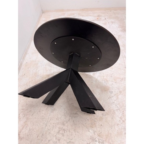 tweedehands gebruikt refurbished Eetkamertafel Gispen Dukdalf salontafel zwart rond 80cm tweedehands - gebruikt - refurbished Gispen Dukdalf salontafel zwart rond 80cm Eetkamertafel