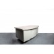 tweedehands - gebruikt - refurbished Vintage industrieel LIPS President niervormig bureau Vintage bureaus