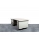 tweedehands - gebruikt - refurbished Vintage industrieel LIPS President niervormig bureau Vintage bureaus