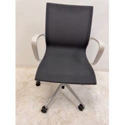 Gispen Turn conference chair, gray mesh