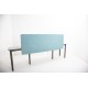 tweedehands - gebruikt - refurbished Götessons ScreenIT A30 Slide – Acoustic Desk Partition blue Floor screen
