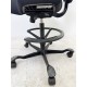 tweedehands - gebruikt - refurbished HAG Capisco 8106 bureaustoel zwart stof voetenring 24 uurstoel