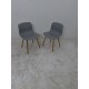 tweedehands gebruikt refurbished Kantinestoelen Hay AAC12 About a Chair stoel taupe en grijs houten poten tweedehands - gebruikt - refurbished Hay AAC12 About a Chair stoel taupe en grijs houten poten Kantinestoelen