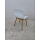 tweedehands gebruikt refurbished Kantinestoelen Hay AAC12 About a Chair stoel taupe en grijs houten poten tweedehands - gebruikt - refurbished Hay AAC12 About a Chair stoel taupe en grijs houten poten Kantinestoelen
