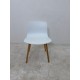 tweedehands gebruikt refurbished Kantinestoelen Hay AAC12 About a Chair stoel taupe en grijs houten poten tweedehands - gebruikt - refurbished Hay AAC12 About a Chair stoel taupe en grijs houten poten Kantinestoelen
