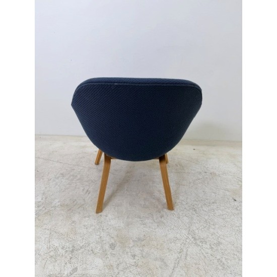 tweedehands - gebruikt - refurbished HAY AAL83 design fauteuil in 3 unieke kleuren goede staat! Kuipstoelen