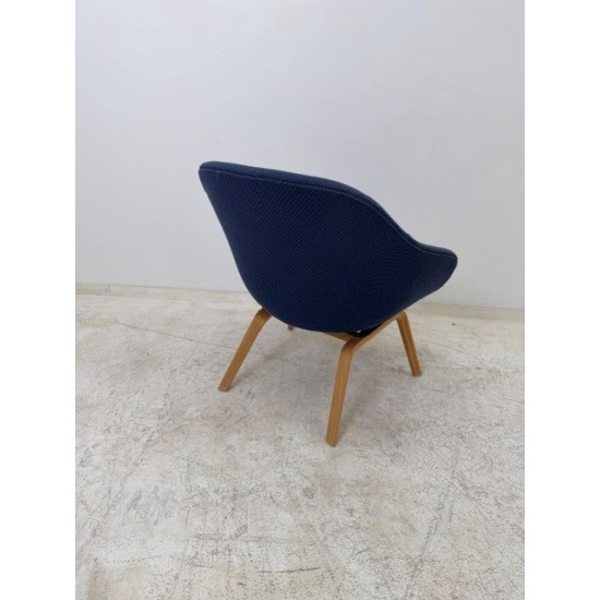 tweedehands - gebruikt - refurbished HAY AAL83 design fauteuil in 3 unieke kleuren goede staat! Kuipstoelen