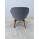 tweedehands - gebruikt - refurbished HAY AAL83 design fauteuil in 3 unieke kleuren goede staat! Kuipstoelen