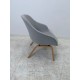 tweedehands - gebruikt - refurbished HAY AAL83 design fauteuil in 3 unieke kleuren goede staat! Kuipstoelen