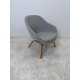 tweedehands - gebruikt - refurbished HAY AAL83 design fauteuil in 3 unieke kleuren goede staat! Kuipstoelen