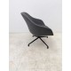 tweedehands - gebruikt - refurbished Hay AAL81 About a Loungechair antraciet showroomstaat Kuipstoelen
