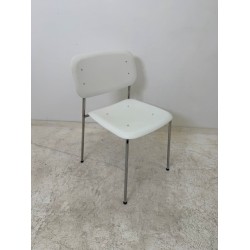 HAY Soft Edge 45 stoel wit zeer goede staat - stapelbaar