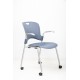 tweedehands gebruikt refurbished Stapelbare stoelen Herman Miller Caper 4-poot Stoel wieltjes tweedehands - gebruikt - refurbished Herman Miller Caper 4-poot Stoel wieltjes Kantinestoelen