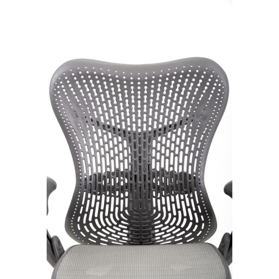gebruikte Herman Miller Mirra 1 Office Chair Black tweedehands 24 hours chair