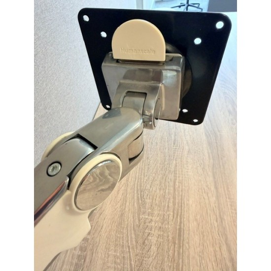 tweedehands - gebruikt - refurbished Humanscale M2 monitorarm gasveer gebruikt Monitorarmen