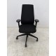 tweedehands gebruikt refurbished Thuiswerk bureaustoel Interstuhl Aim 1S08A bureaustoel hoge rug zwart stof tweedehands - gebruikt - refurbished Interstuhl Aim 1S08A bureaustoel hoge rug zwart stof Thuiswerk bureaustoel