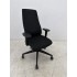 Interstuhl Aim 1S08A bureaustoel hoge rug zwart stof