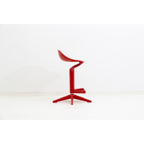tweedehands - gebruikt - refurbished Kartell Spoon kruk Draaibare stoelen