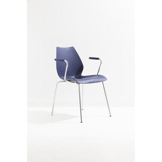 gebruikte Kartell Maui 4-leg Chair tweedehands Canteen chairs