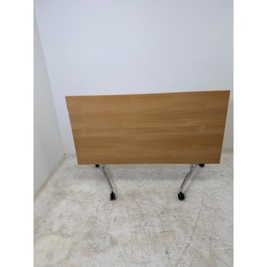 tweedehands - gebruikt - refurbished Kusch+Co 9000 Roll N Meet Klaptafel eiken melamine 160x80 Thuiswerk bureau