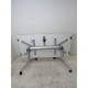 tweedehands - gebruikt - refurbished Kusch+Co 9000 Roll N Meet Klaptafel eiken melamine 160x80 Thuiswerk bureau
