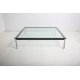 tweedehands gebruikt refurbished Lounge table Cassina Le Corbusier LC-10 Coffee Table tweedehands - gebruikt - refurbished Cassina Le Corbusier LC-10 Coffee Table Side table