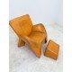 tweedehands - gebruikt - refurbished Leolux Echnaton Fauteuil Easy chair