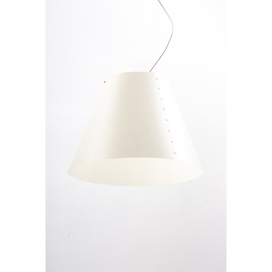 tweedehands gebruikt refurbished Pendant Lighting Luceplan Constanza Hanging lamp White tweedehands - gebruikt - refurbished Luceplan Constanza Hanging lamp White Pendant Lighting