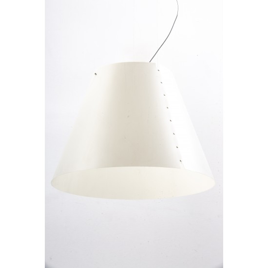 tweedehands gebruikt refurbished Pendant Lighting Luceplan Constanza Hanging lamp White tweedehands - gebruikt - refurbished Luceplan Constanza Hanging lamp White Pendant Lighting