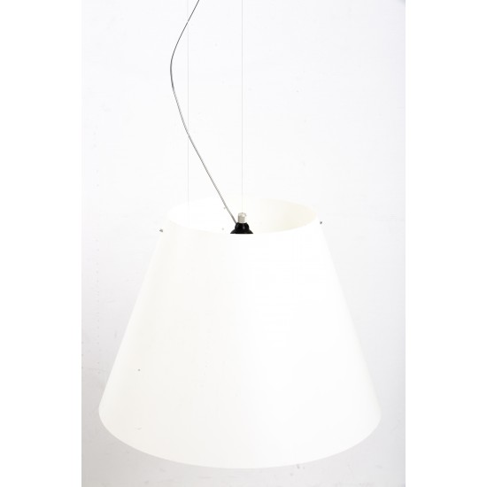 tweedehands gebruikt refurbished Pendant Lighting Luceplan Constanza Hanging lamp White tweedehands - gebruikt - refurbished Luceplan Constanza Hanging lamp White Pendant Lighting