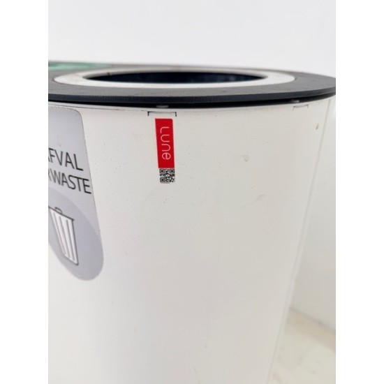 tweedehands - gebruikt - refurbished Lune Split afvalbak met scheidingsunit Prullenbak