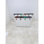 Lune Split waste bin with separation unit