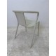 tweedehands - gebruikt - refurbished Magis Air armchair stapelbare stoel in zeer goede staat Kantinestoelen