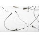 tweedehands - gebruikt - refurbished Maroeska Metz Polvo krulhanglamp Design verlichting