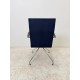 tweedehands - gebruikt - refurbished Martela Form conferentiestoel donkergrijs Vergaderstoelen