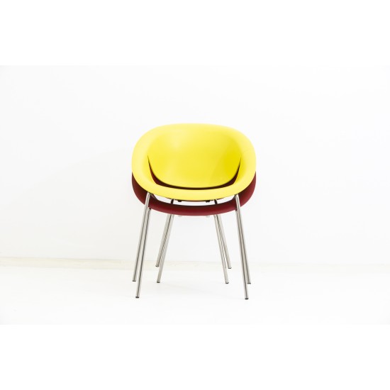tweedehands - gebruikt - refurbished Max Design So Happy 4-Leg Chair Bucket seat chairs
