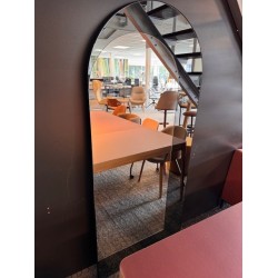 Midj Peek Large mirror with smoked glass insert