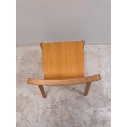 Mitab Layer wooden designer chair showroom model