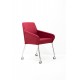tweedehands - gebruikt - refurbished Mitab Tweed vergaderstoel 4poot Fauteuils