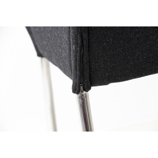 tweedehands - gebruikt - refurbished Mitab Tweed vergaderstoel 4poot Fauteuils