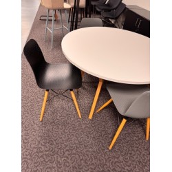 Mobel Linea Nexos round table 120cm white beech showroom model