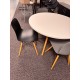 tweedehands gebruikt refurbished Conference table Mobel Linea Nexos round table 120cm white beech showroom model tweedehands - gebruikt - refurbished Mobel Linea Nexos round table 120cm white beech showroom model Conference table