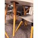 tweedehands gebruikt refurbished Conference table Mobel Linea Nexos round table 120cm white beech showroom model tweedehands - gebruikt - refurbished Mobel Linea Nexos round table 120cm white beech showroom model Conference table