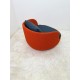 tweedehands - gebruikt - refurbished Moooi Bart swivel design fauteuil rood Fauteuils