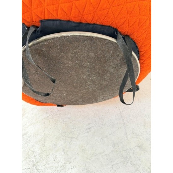 tweedehands - gebruikt - refurbished Moooi Bart swivel design fauteuil rood Fauteuils