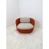 Moooi Bart swivel design fauteuil rood
