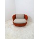 tweedehands - gebruikt - refurbished Moooi Bart swivel design fauteuil rood Fauteuils