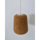 tweedehands - gebruikt - refurbished New Works Material Pendant Scandinavische design hanglamp kurk Design verlichting